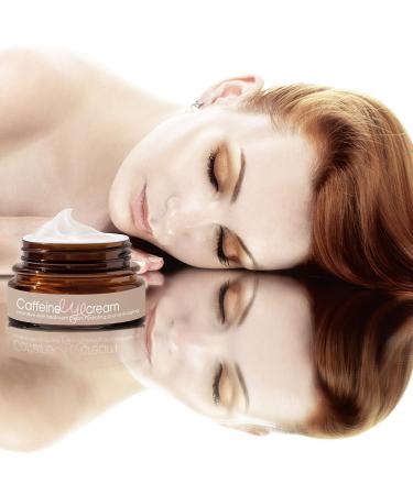 Natural Caffeine Eye Cream Serum - Anti-Aging Collagen & Hyaluronic Acid Treatment for Dark Circles & Puffiness - 0.52oz - Buy Online on GoSupps.com