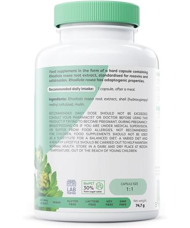 Osavi Rhodiola 500mg 120 vegan caps - Buy Online on GoSupps.com