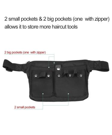 Buy Hair Stylist Waist Bag | Anself Barber & Salon Pouch for Clippers Combs & Makeup Tools - International Shipping - Buy Online on GoSupps.com