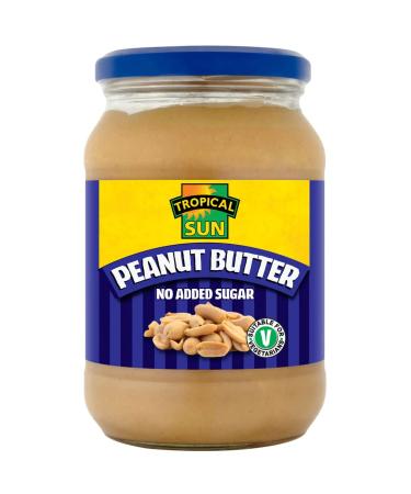 Tropical Sun Peanut Butter No Added Sugar 12 x 454g