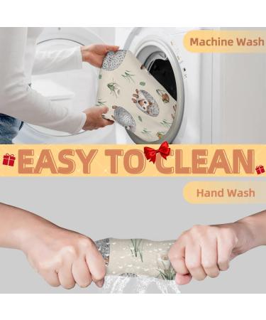 Hedgehog Mushroom Beard Bib Apron | Waterproof Non-Stick Hair Catcher for Men | Ideal Grooming Cape & Gift with Suction Cups - Buy Online on GoSupps.com