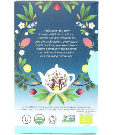 English Tea Shop Morning Noon & Nighters Tea Bag Sachets 20-Piece - Buy Online on GoSupps.com