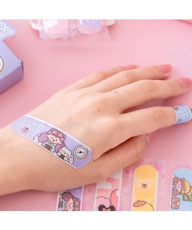 20 Pcs Waterproof Adhesive Bandages for Kids - Cute Cartoon Designs & Elastic Band-Aids - Health & Household Supplies - Buy Online on GoSupps.com