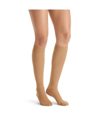 BSN Medical 119406 Jobst Compression Stocking Knee High Closed Toe 15-20mmHg Medium Suntan