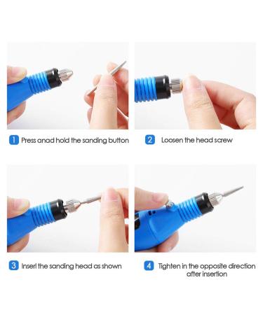 OIIKI 3PCS Diamond Nail Drill Bits for Electric Nail File Machine - Cuticle Clean Carbide Rotary Burrs for Pedicure Nail Art - Buy Online on GoSupps.com