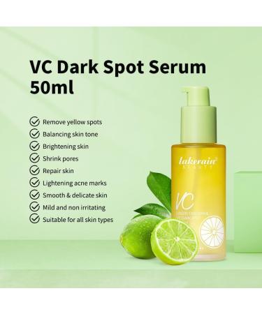 Vitamin C Serum for Face Green Tangerine Vitamin C Facial Serum Moisturizing Anti Aging Serum for Skin Care with Niacinamide Arbutin Tone Correcting Serum 50ml 1pc - Buy Online on GoSupps.com
