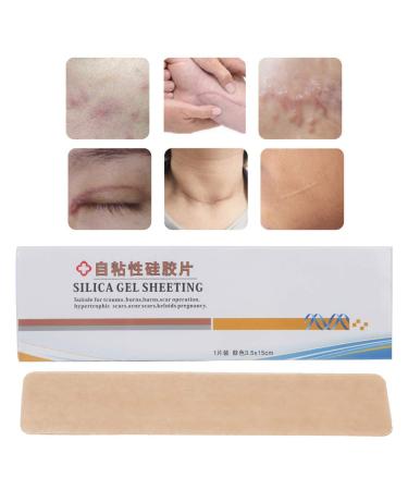 Silicone Scar Sheet Portable Self Adhesive Durable Advanced Wound Marks Removal Patch for Any Skin Type(Ultra-Thin Concealer Surgery Burn Scar Sticker)