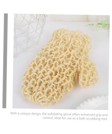 Shop Hemoton Braided Shower Gloves | Exfoliating Body Scrubber Mitts for Glowing Skin - Buy Online on GoSupps.com