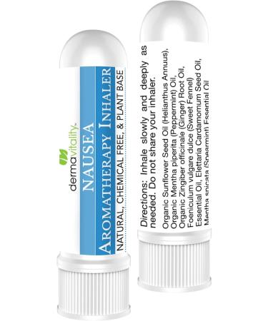 Buy UltimateVitality Nausea Inhaler | Natural Organic Essential Oils for Morning Sickness & Motion Sickness - 1 Pack - Buy Online on GoSupps.com