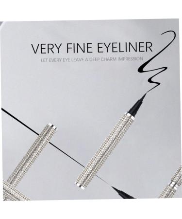 MUSISALY Liquid Eyeliner Eye Shadow Pencil Makeup Eyeliner Cosmetic Eyeliner Pen Gel Silver Pu Sticker Drill - Buy Online on GoSupps.com