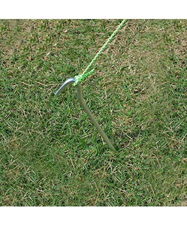 12Pcs 7 Aluminium Tent Stakes for Beach Camping - Silver 12Pack - Buy Online on GoSupps.com