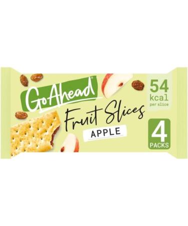 Go Ahead Crispy Fruit Slice Forest Fruit Apple Raspberry 3 pack (12 bars in total) - Buy Online on GoSupps.com
