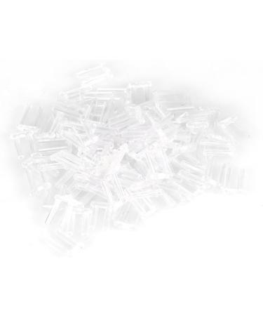 100 Pcs Plastic Compression Mounting Elements - Professional Lens Fastening Tool for Frameless Glasses Accessories (1.4x0.8x7.0mm) - International Shipping Available - Buy Online on GoSupps.com