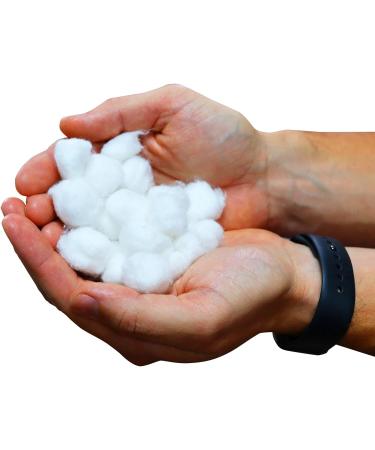 1000pc Pack RE-GEN 100% Natural Cotton Wool Balls Healthcare Dressing Cleaning Cotton Wool Pads Small | Ideal for First Aid Health & Beauty Personal Care Cosmetics - Buy Online on GoSupps.com