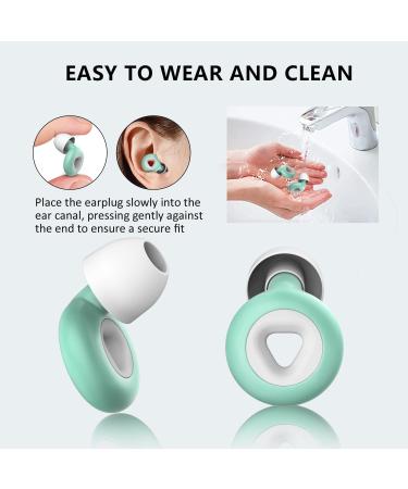 High-Quality Noise Cancelling Ear Plugs | 30dB Silicone Earplugs for Sleep Concerts & Study - 6 Sizes Included - Buy Online on GoSupps.com