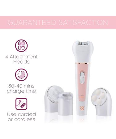 no!no! Genius Electric Hair Removal Device for Women - Smooth Skin Face & Body Trimmer - Waterproof & Cordless - Buy Online on GoSupps.com