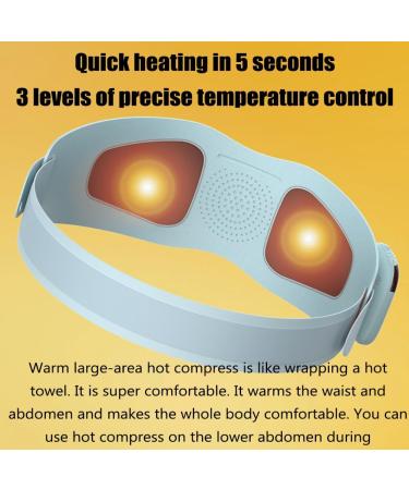 Thyxg Heated Waist Wrap Girdle - Adjustable Back Band with 3 Temperature Levels & 6 Modes for Lumbar Support - International Shipping Available - Buy Online on GoSupps.com