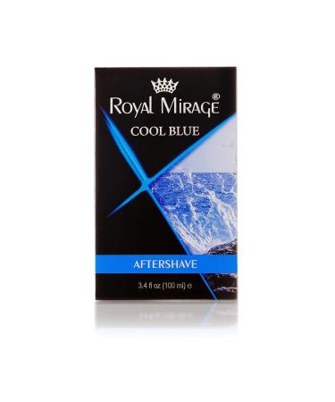 Royal Mirage Cool Blue Aftershave - Refreshing Men's Fragrance for All Day Comfort | Shop Internationally - Buy Online on GoSupps.com
