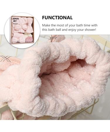 TOVINANNA 3 Sets Dry Hair Towel Set Headbands for Women Makeup Quick Drying Hair Turban Bath Twisted Yarn - Buy Online on GoSupps.com