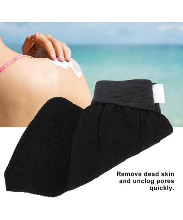 Exfoliating Bath Gloves for Soft Skin - Round Spa Scrubber for Men and Women - Buy Online on GoSupps.com