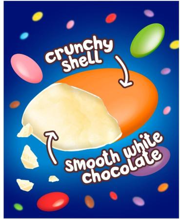 Smarties White Chocolate Hexatube 12 x 36g Delicious Tasty And Twisty Treat Gift Hamper For Birthday Christmas Sold By Kidzbuzz - Buy Online on GoSupps.com