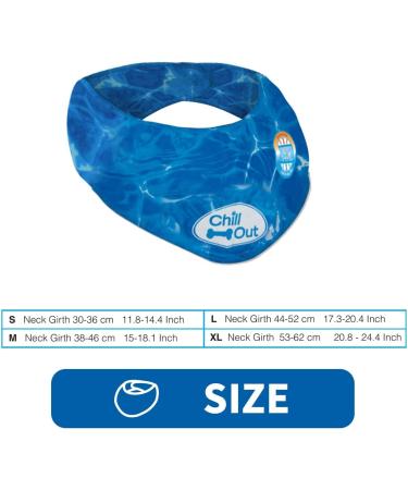 ALL FOR PAWS Chill Out Ice Bandana - Large | Cool Your Dog Down Internationally - Buy Online on GoSupps.com