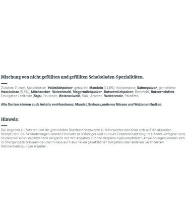 Chocolat Merci | Collection Merci Petits Crunch | Storck Merci | Storck Chocolat | 125 Gramme Total - Buy Online on GoSupps.com