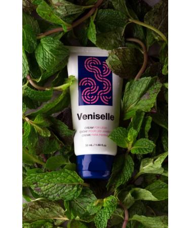 Veniselle Vein Cream for Legs - 50ml | Horse Chestnut Chamomile Nettle & Menthol - Soothes & Revitalizes | International Shipping Available - Buy Online on GoSupps.com