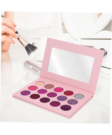 FOMIYES 15 Glitter Eye Shadow Eyeshadow Palette Colorful Eyeshadow Cosmetic Makeup Pearlescent Miss 1 count (Pack of 1) Purple - Buy Online on GoSupps.com