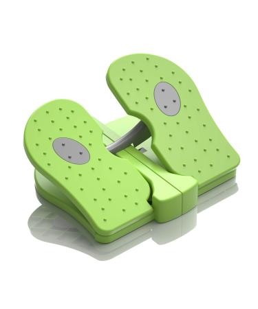 MBB Mini Stepper,Under Desk Pedal Exerciser,Folding Colorful Foot Peddle,Physical Therapy Leg Exercisers Peddle,Relieves Varicose Veins Green Color
