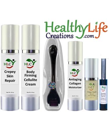 Collagen Peptides Serum with Hyaluronic Acid (1 oz) Diminish fine lines & wrinkles. Regenerate dull damaged overexposed skin. - Buy Online on GoSupps.com