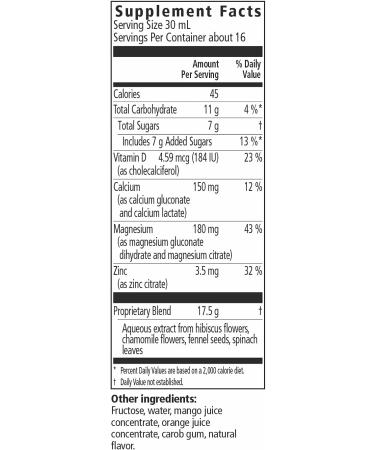 Buy Flora Floradix Calcium-Magnesium 17 fl oz (500 ml) - Natural Bone Support Supplement - Buy Online on GoSupps.com