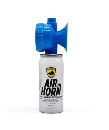 Guard Dog Security Air Horn for Boating, Sporting events & Outdoor alarm - Very Loud Canned Boat Accessories - 120 dB can be heard 1 mile away - 1.4oz Can (1.4 oz With horn)