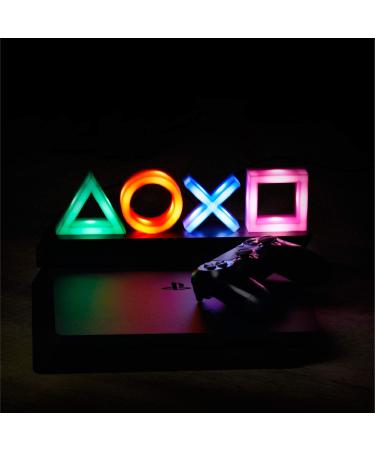 Shop Paladone Playstation Icons Light - Music-Reactive Game Room Lighting | 3 Modes | 31x7x11 cm - International Shipping Available - Buy Online on GoSupps.com
