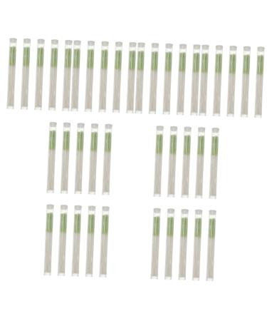 Healeved 40 Sets 300pcs Ear Piercing Cleaning Line Cleaning Tool Ear Cleaners Ear Cleaning Tool Ear Piercing Line Ear Liner Odor Cleaner Ear Hole Cleaning Lines Ear Hole Care Tools Green 12X1.5CMx8pcs Light Greenx8pcs