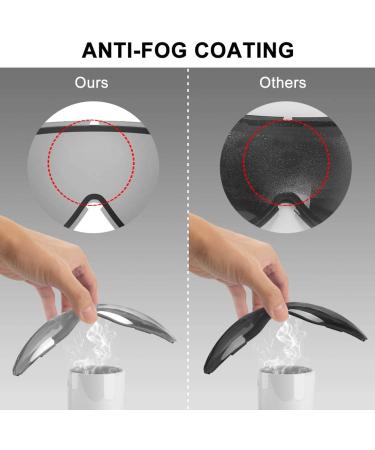 Findway Ski Goggles 100% UV Protection OTG Snow Goggles - White/Silver (VLT 21%) | Men, Women & Youth - Buy Online on GoSupps.com
