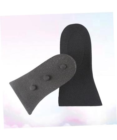 FOMIYES Height Increasing Insoles - 1 Pair PU Shoe Lift Pads for Taller Feet - Black M - Buy Online on GoSupps.com