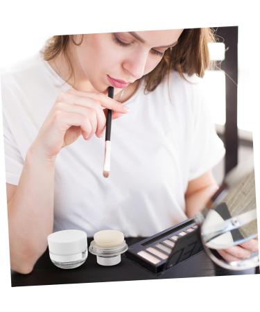 Healvian 2pcs Mushroom Head Loose Powder Box Refillable Blusher Travel Cosmetic Containers Mini Blush Plastic 1 g (Pack of 1) As Shown - Buy Online on GoSupps.com