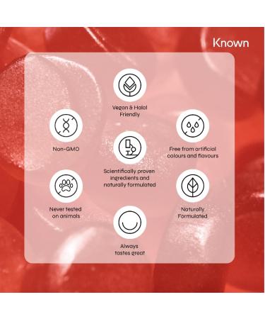 Known Nutrition Vegan CLA Gummies 80mg | Weight Management Support | Orange Flavour | 60 Vegan Gummies - Buy Online on GoSupps.com