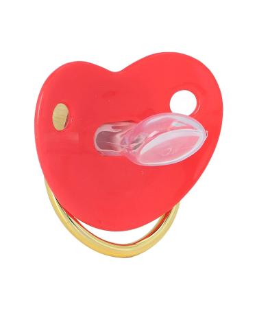Buy Exquisite Red Silicone Bling Baby Pacifier Set | Comfortable for Sleeping | International Shipping Available - Buy Online on GoSupps.com