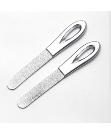 RIYAN Stainless Steel Nail Art File Rod Double Sides Buffer Grinding Finger Polish Acrylic Gel Manicure Tools - Buy Online on GoSupps.com