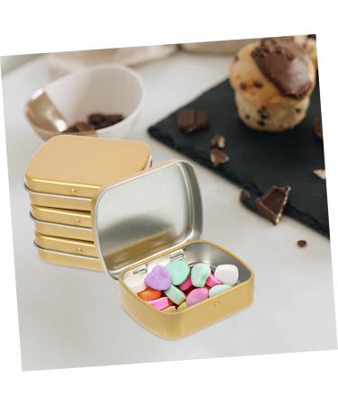 NOLITOY 15pcs Mini Tin Box Accessories Organizer Candy Storage Tins Iron Jar Iron Containers Small Tins with Lids Iron Rectangular Case Wedding Candy Tins Small Tin Case Iron Can - Buy Online on GoSupps.com