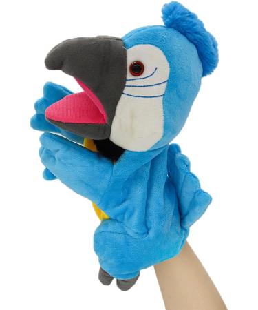 Lilizzhoumax Parrot Hand Puppet Plush Toy - Interactive Stuffed Animal for Kids - Educational and Fun Role-Playing Toy - Buy Online on GoSupps.com