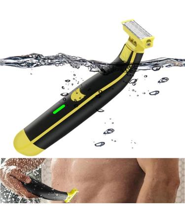 Elsiena Full Body Shaver for Men - Multifunctional Electric Wet & Dry Shaver with 4 Precision Trimmer Heads | Perfect for Full Body Grooming - Buy Online on GoSupps.com