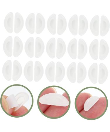 Healeeved 30 Pairs Clear Nose Pads - Silicone Cushion for Glasses | Adhesive Apricot & Sun Protection | Nasal Shaper - Enhanced Comfort - Buy Online on GoSupps.com