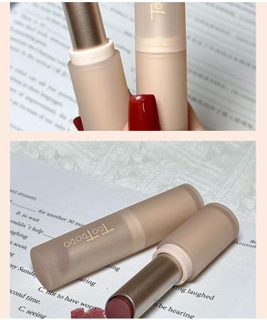 6 Multi-Color Velvet Lipsticks - Long-Lasting Non-Stick Soft Matte Nude | Air Mist Formula for All-Day Wear - Buy Online on GoSupps.com