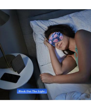 Buy Heated Cold Eye Mask - Silky Sleep Mask for Dry Eyes & Migraine Relief | Cooling Gel & Microwavable Flaxseed Pad | Perfect for Puffy Eyes & Relaxation - Buy Online on GoSupps.com