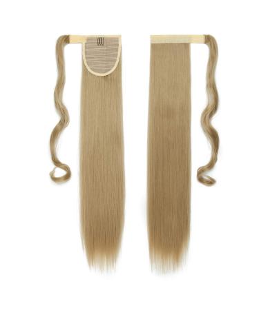 Buy S-noilite 58cm Ash Blond Hair Part Braid Ponytail Extension - Natural Look & Easy Wrap | Smooth Hairpiece for Effortless Styling - Buy Online on GoSupps.com