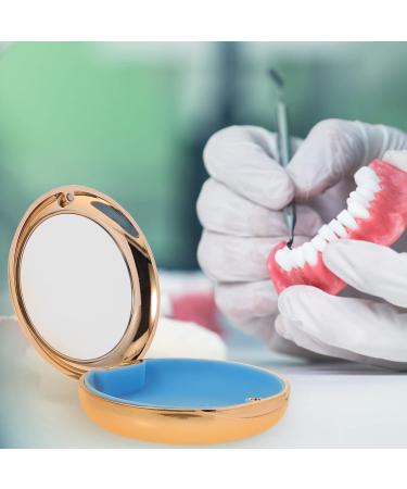Heallily Dental Storage Box with Mirror | Denture & Braces Protector | Prosthesis Care for Dentists | Bite Rail & Crunching Solution - Buy Online on GoSupps.com