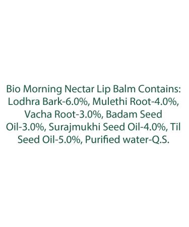 Buy Biotique Bio Morning Nectar Lightening Lip Balm SPF 30 | UVA/UVB Sunscreen - Best for Hydration & Sun Protection - International Shipping Available - Buy Online on GoSupps.com